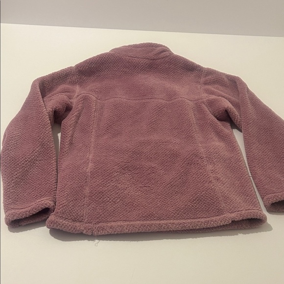 Patagonia Kids' Mauve Fleece Hoodie - Picture 6 of 8